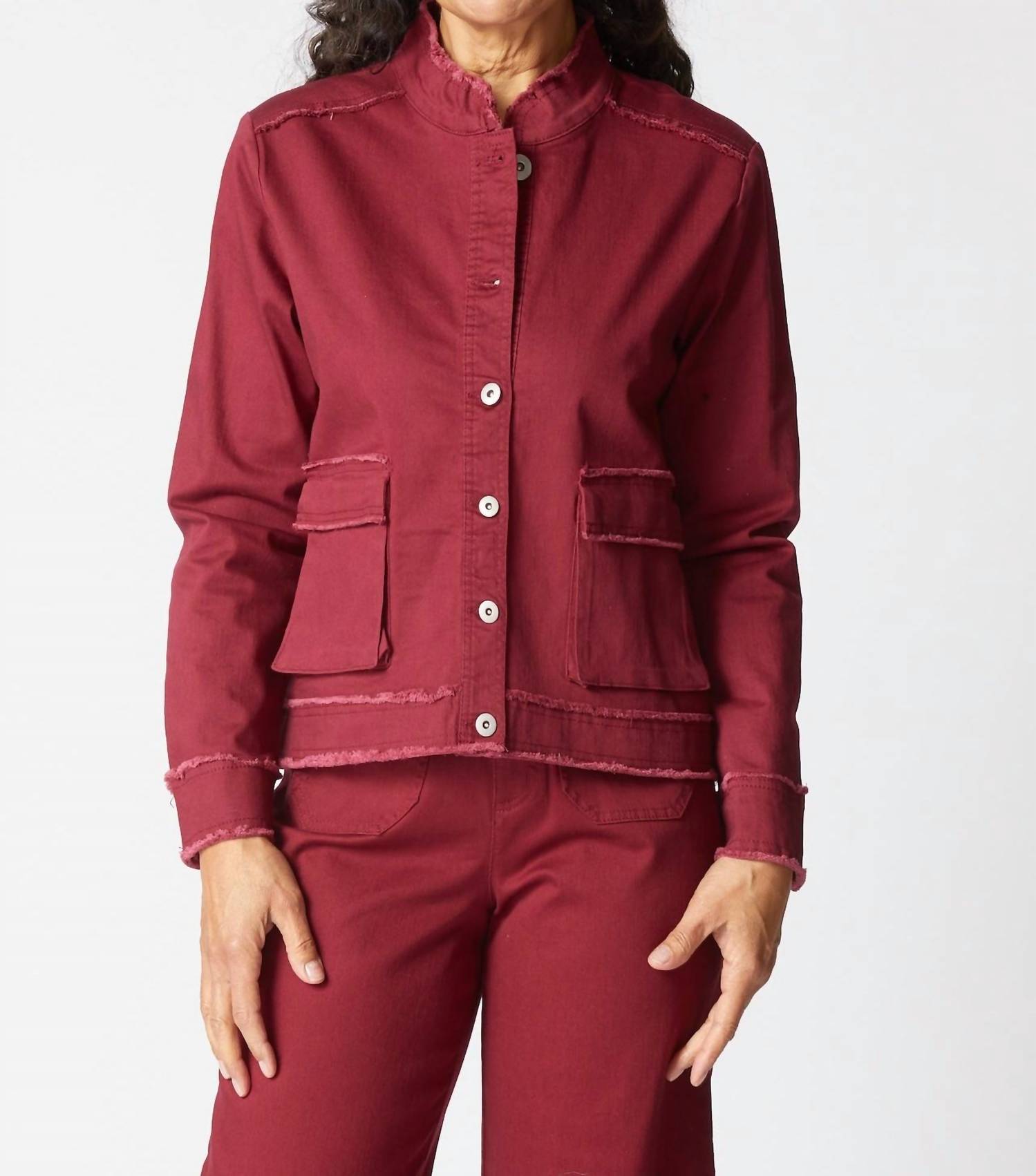 Habitat - Stretch Denim Cargo Jacket