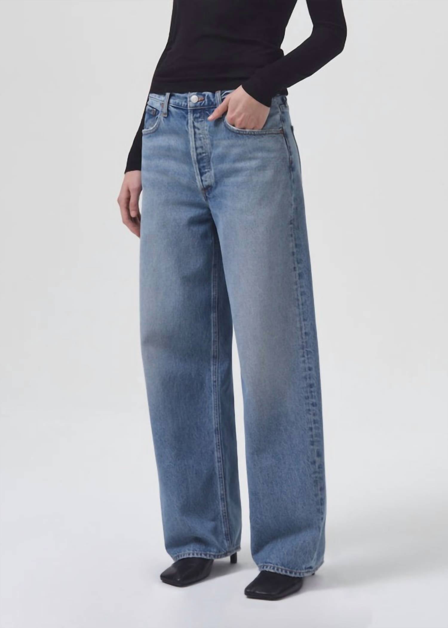 Agolde - Low Slung Baggy Jeans