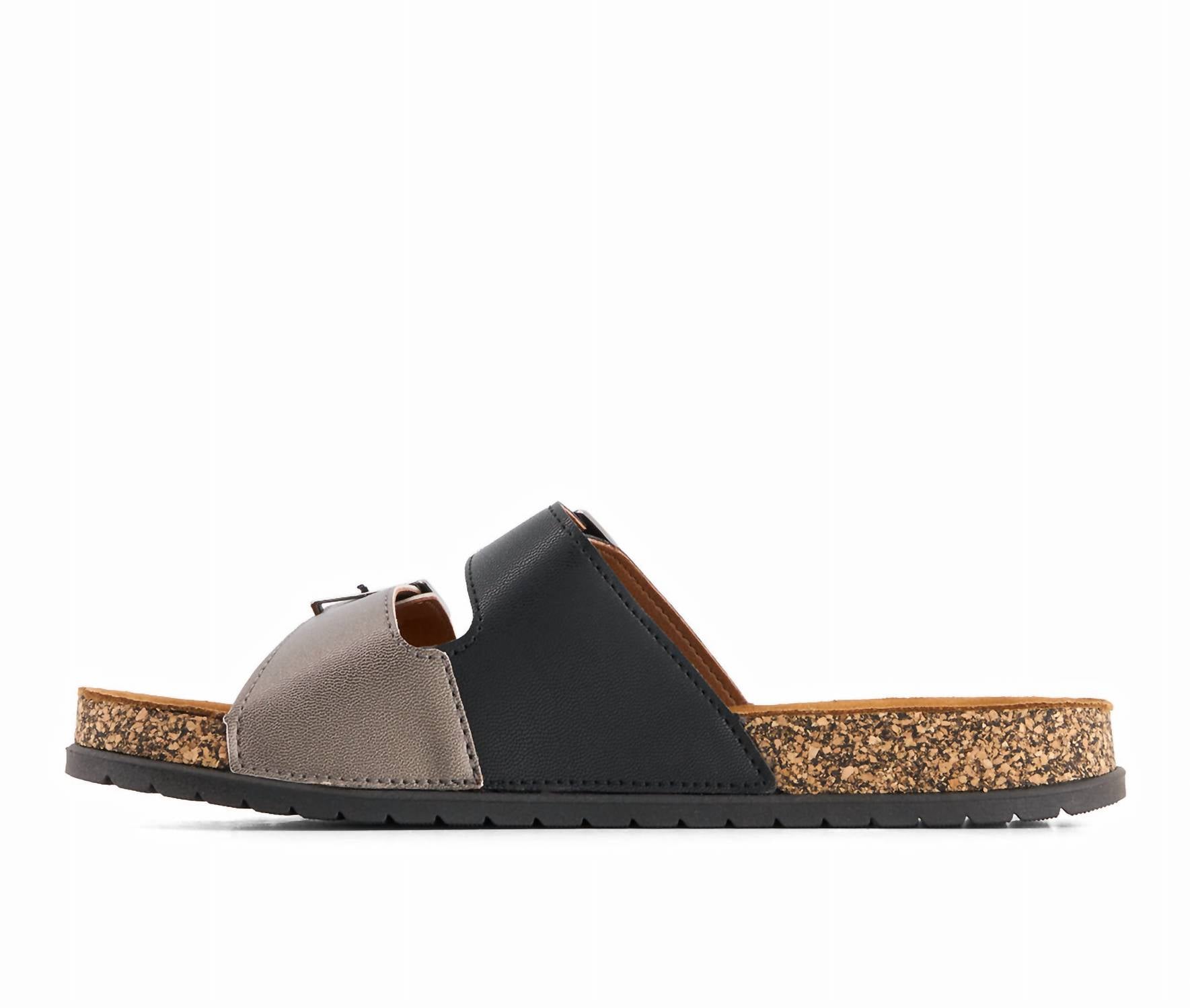 Andrea - Women's Double Strap Footbed Sandals