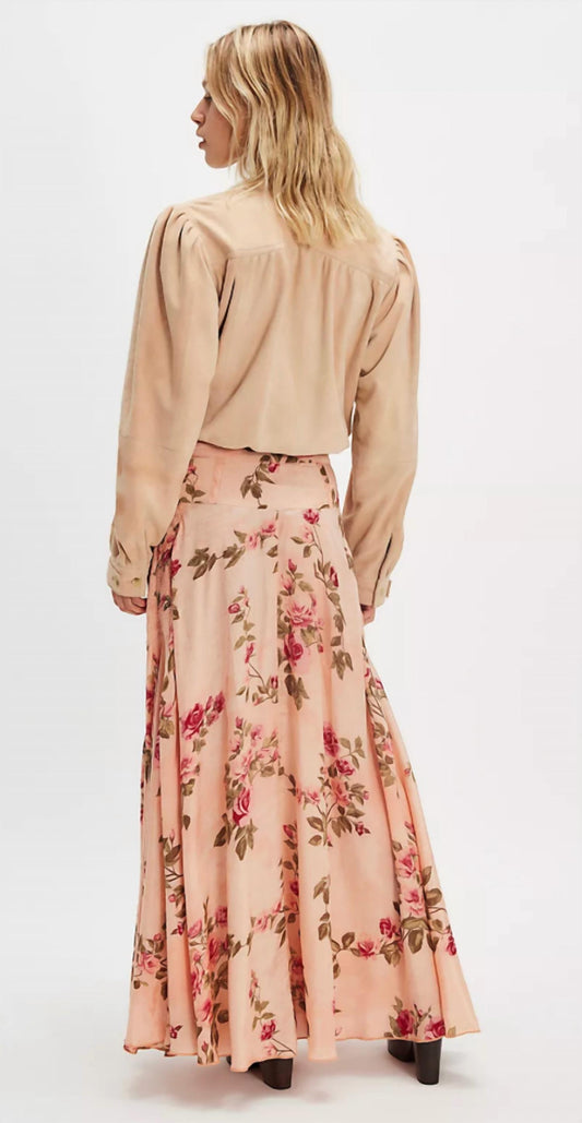 Free People - Rowan Floral Maxi Skirt