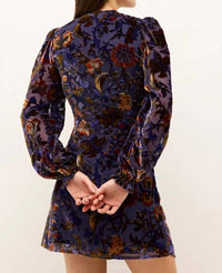 Marie Oliver Eliza Dress in jacobean - women's dress - detail view