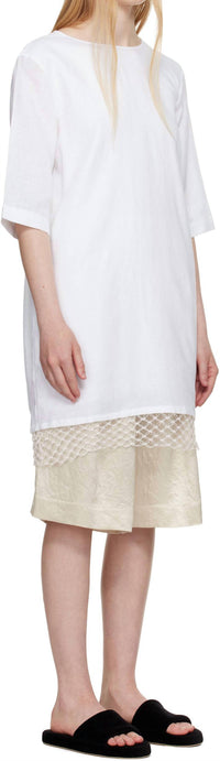 Maria Mcmanus - T-shirt Cocoon Macrame Minidress