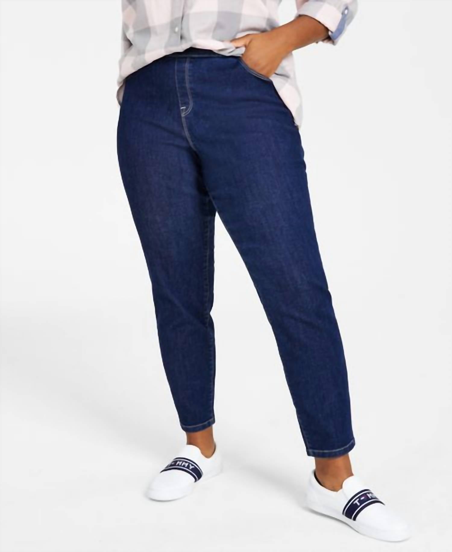 Tommy Hilfiger Women's Flex Plus Gramercy Jean in blue - women's jeans