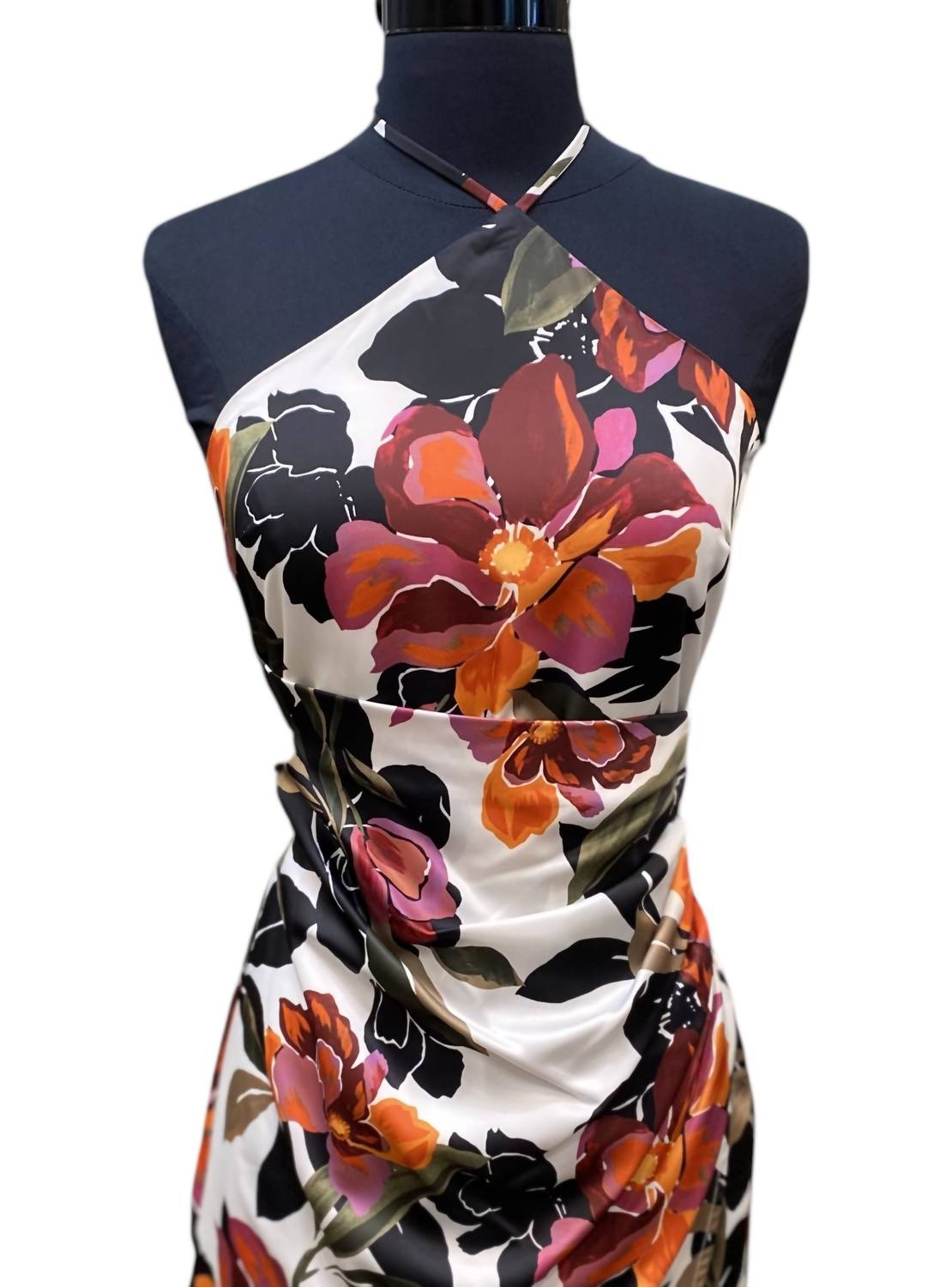Adelyn Rae - Women's Halter Neck Mini Dress