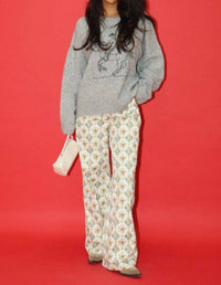Bailey Rose - Embroidered Cowboy Knit Sweater