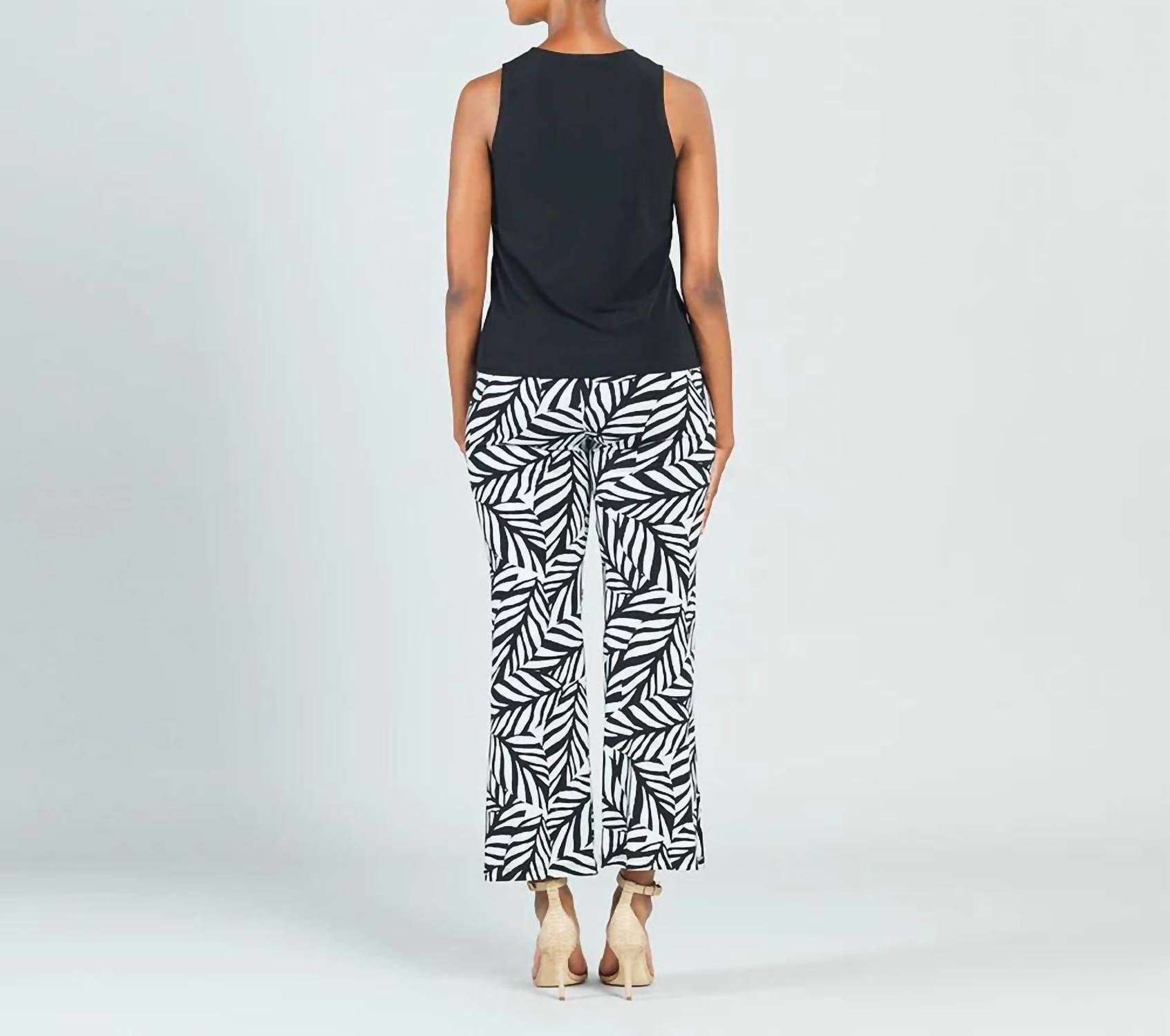 Clara Sun Woo Changing Thoughts Top in black - women's tank top - alternate view