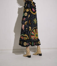 Asha - Suzani Maxi Dress