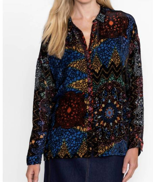 Johnny Was - Audrey Oversized Burnout Shirt