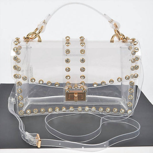 H&D Accessories - Women's Rhinestones Handbag