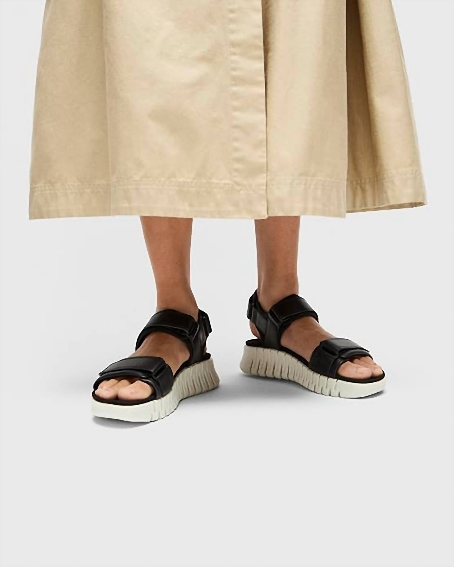 ECCO Women's Gruuv Sol Sandals in black - women's sandal - view 7