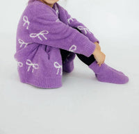 Mila & Rose - Bow Cozy Cardigan
