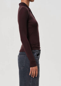 Agolde - Amos Long Sleeve Polo