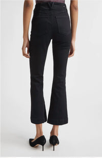 Veronica Beard - Carson High Rise Ankle Flare With Mid Seam Jeans