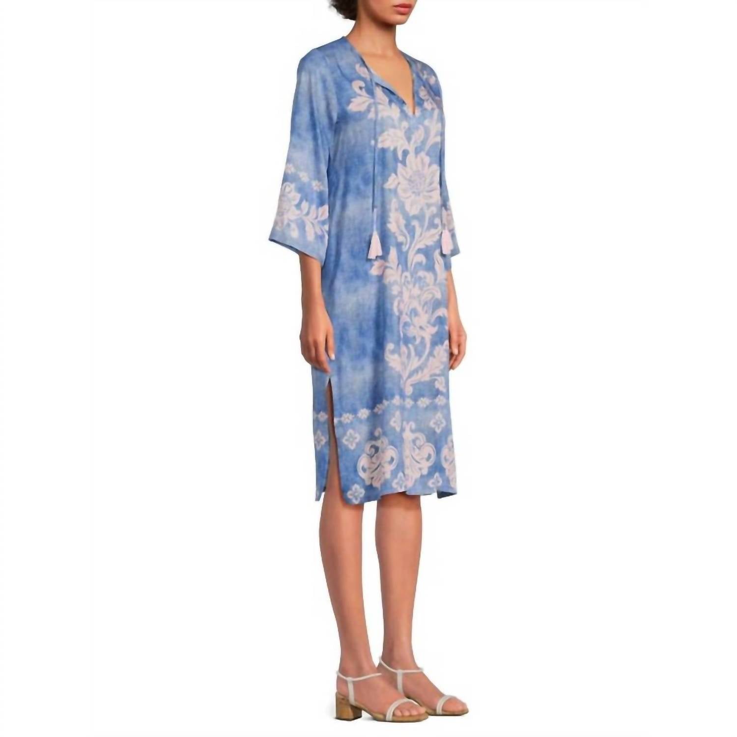 Johnny Was - KIMONO SLEEVE MIDI DRESS