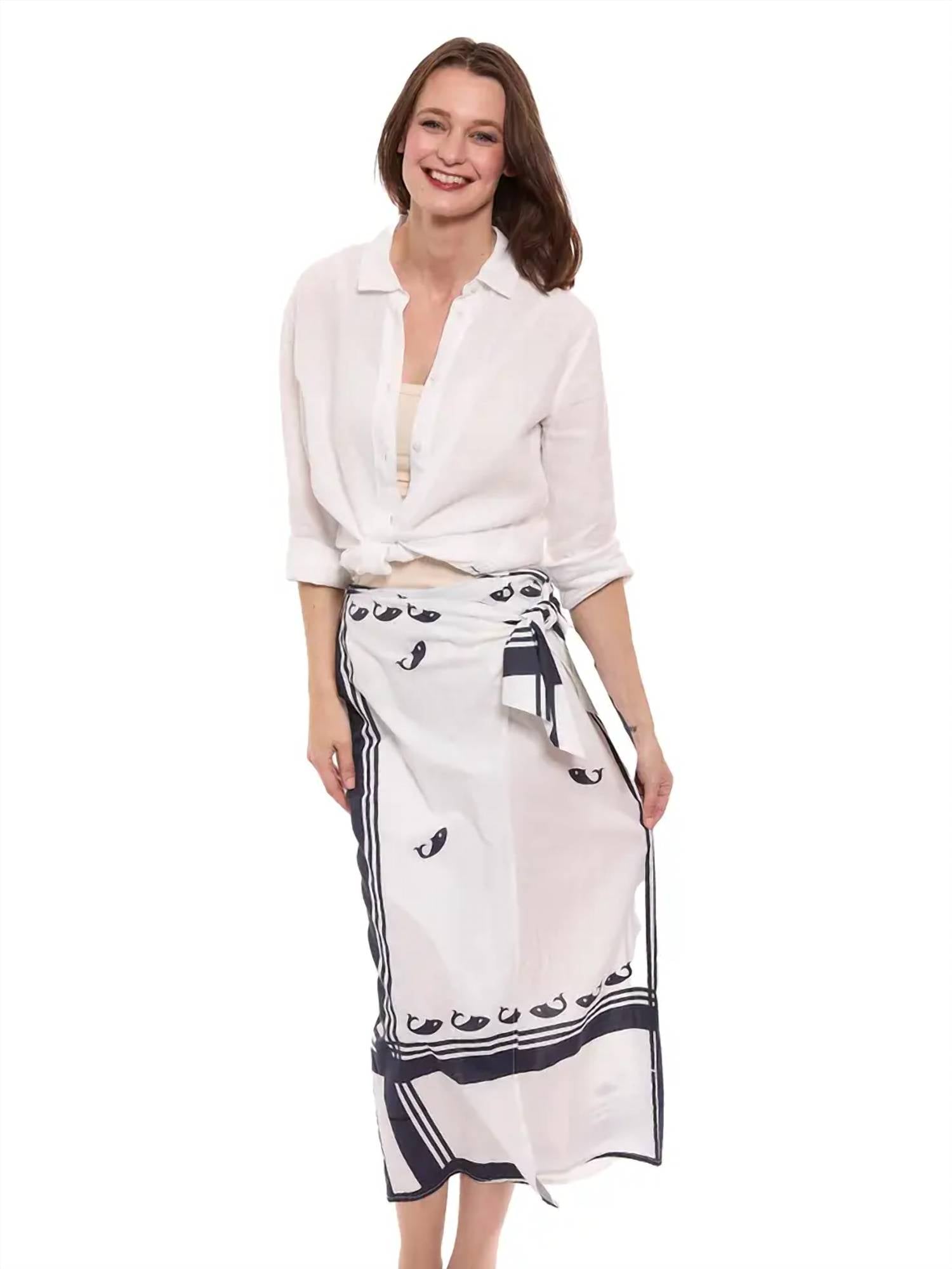 Dizzy-Lizzie - Print Sarong Skirt