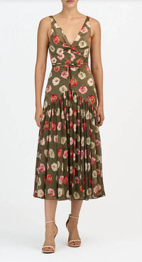 Cinq A Sept - Floating Poppies Makaila Dress
