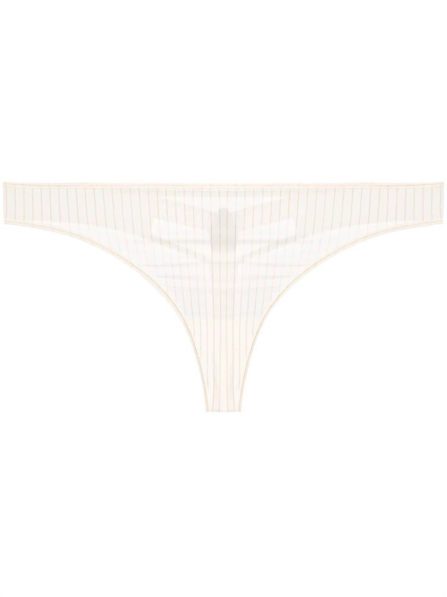 marlies dekkers Women's Gloria Thong in pristine - women's intimate - detail view