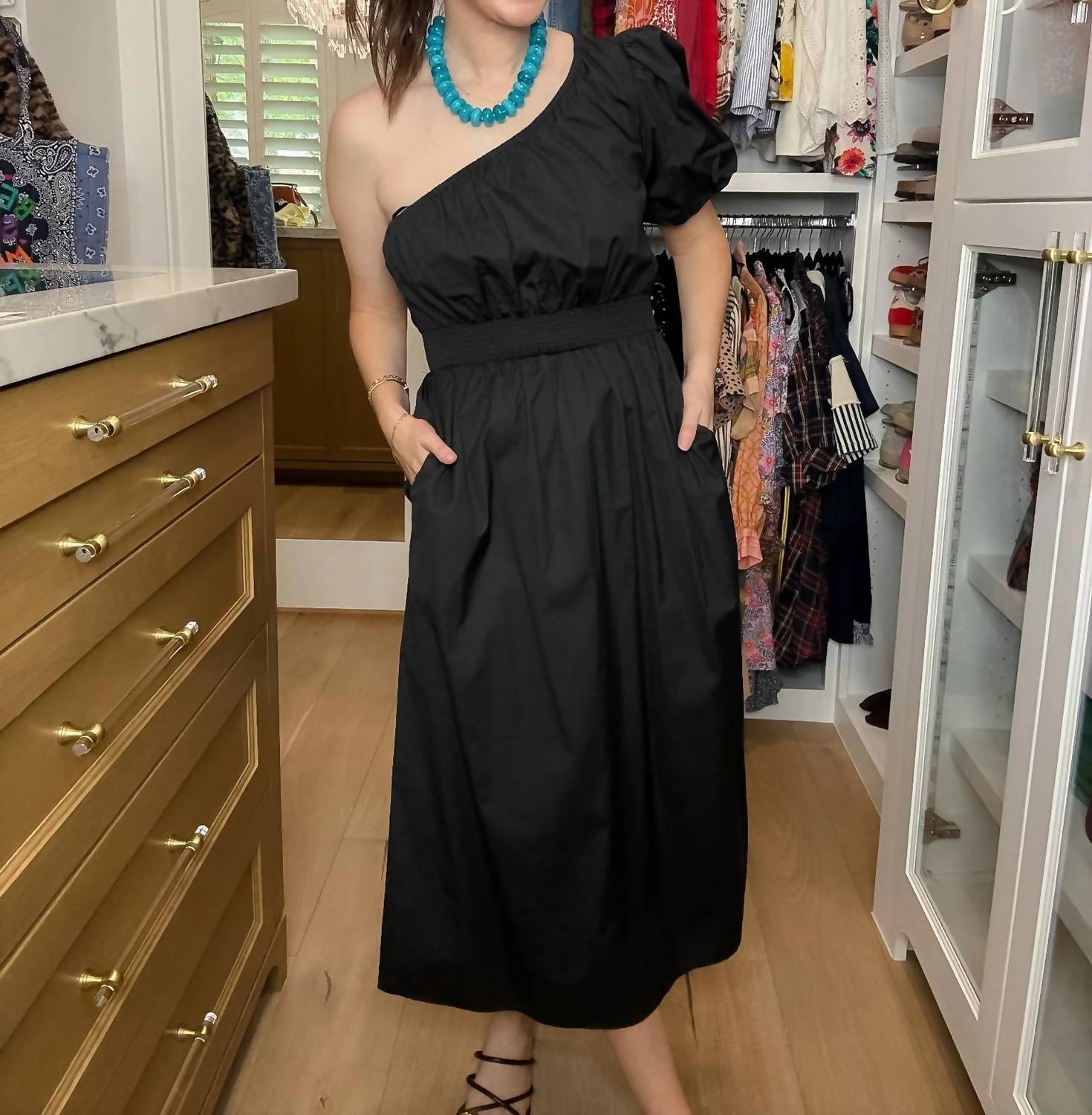 Sugarlips - Bridgette Poplin Midi Dress