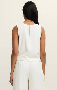 Z Supply - Sloane Linen Cropped Tank Top