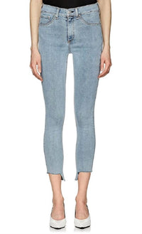 Portland 5 Pocket Style High Rise Ankle Skinny Jeans
