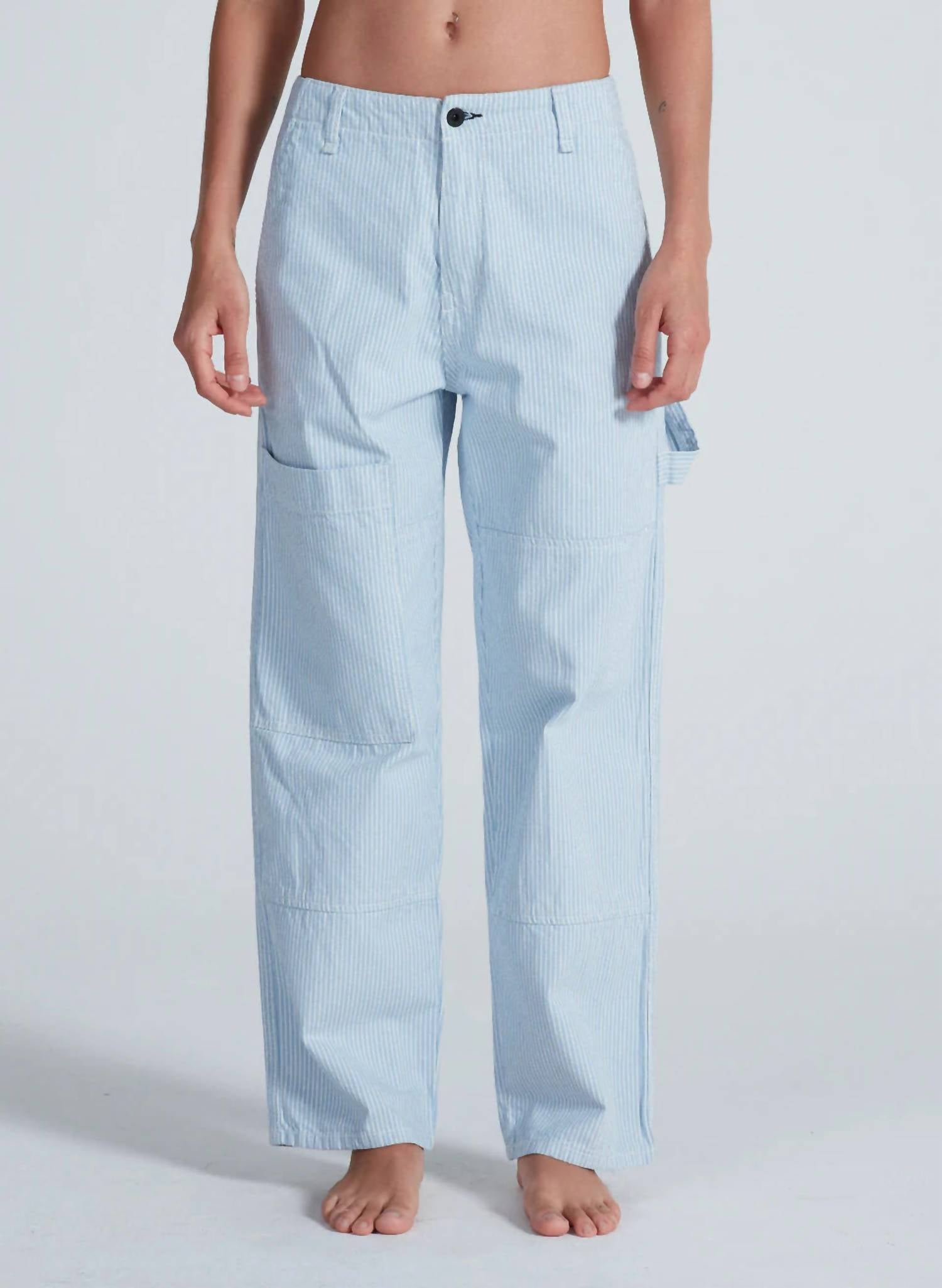 Askk Ny - Stripe Carpenter Pant