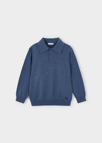 Mayoral - Boy's Long Sleeve Knit Polo