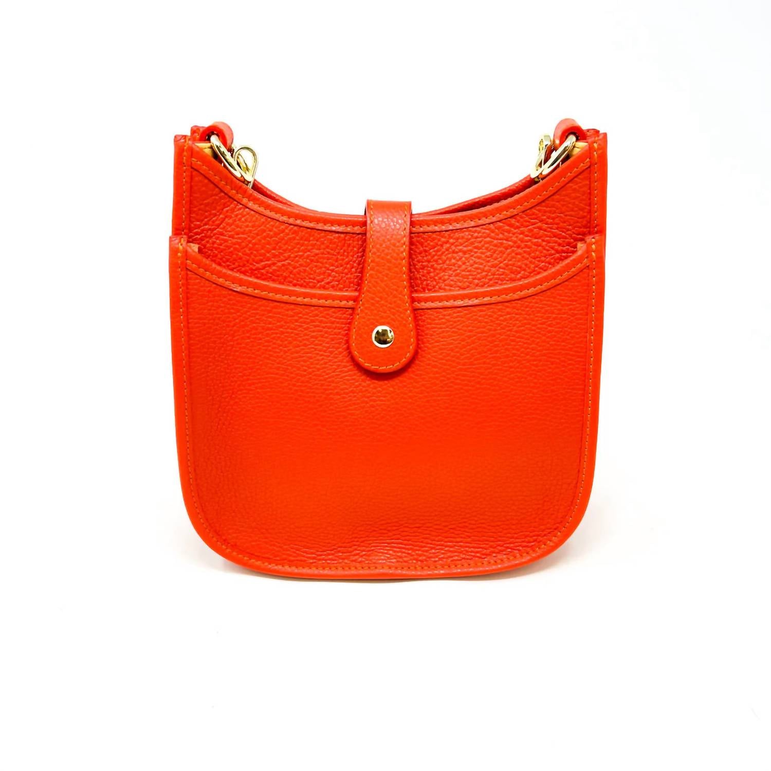 German Fuentes - Women's Medium Leather Crossbody Bag