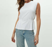 Michael Stars - Rochel Pepplum Tank Top