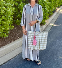Vilagallo - Dolce Far Niente Shirt Midi Dress