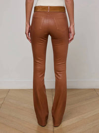 L'Agence - Selma Coated Bootcut Jean