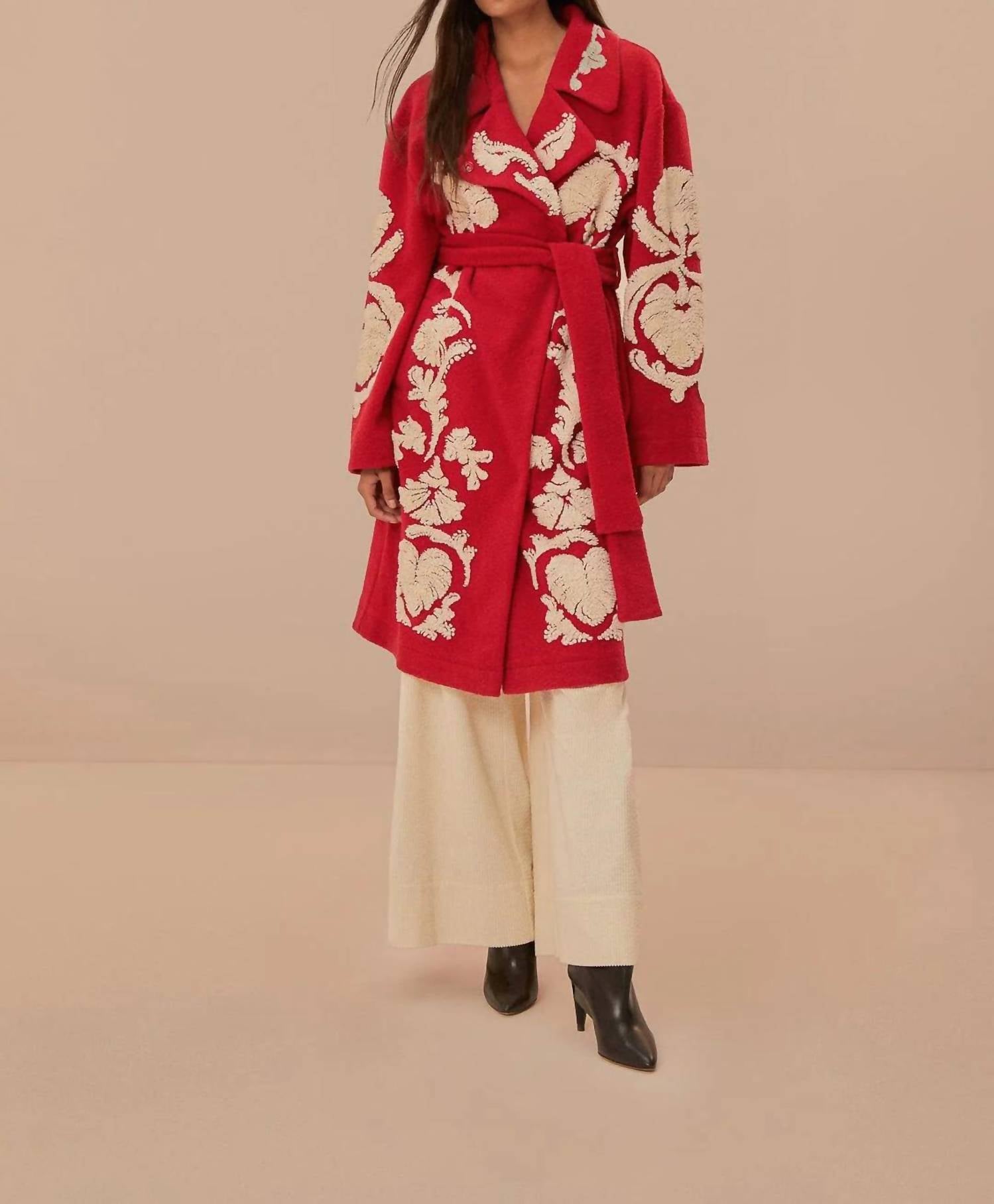 Farm Rio - Helen Fleece Coat