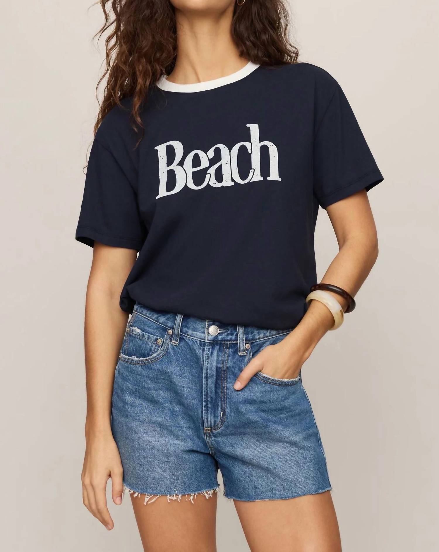 Z Supply - Beach Contrast Boyfriend Tee