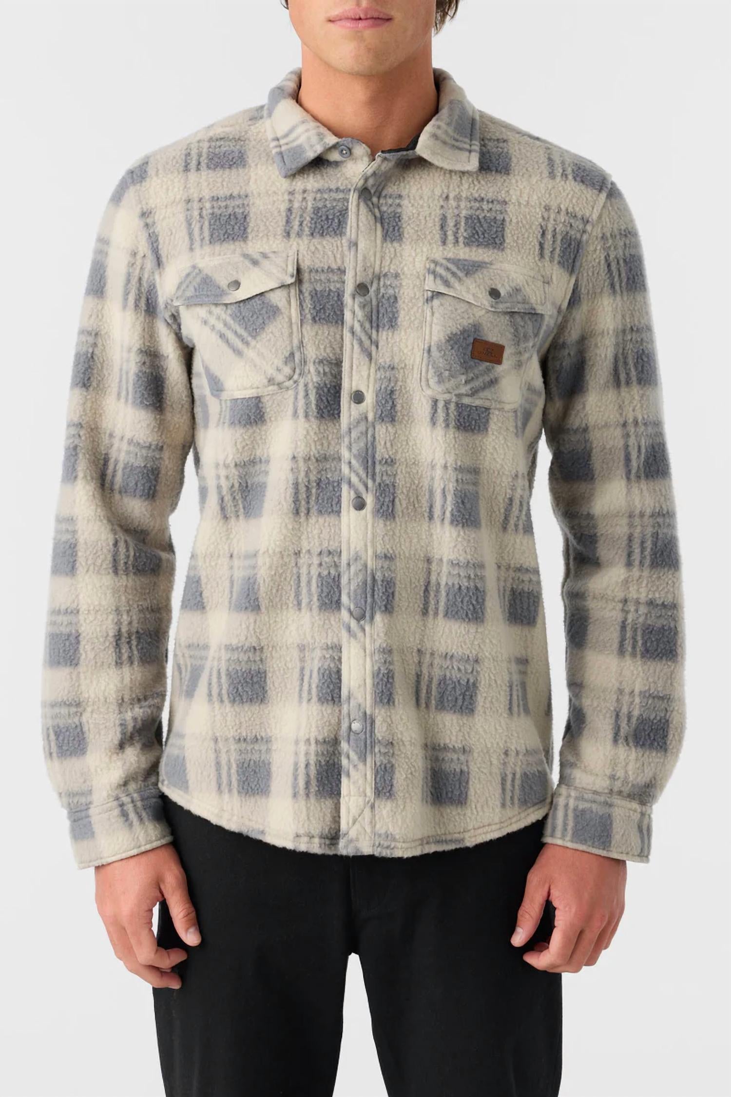 O'Neill - Glacier Plaid High Pile Button-down Shirt