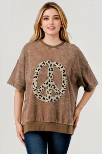Pixi + Ivy - Oversized Short Sleeves Top