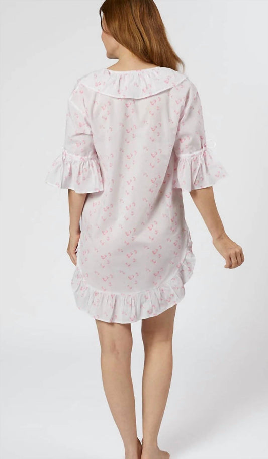 Lenora - Lily Cotton Poet Nightshirt