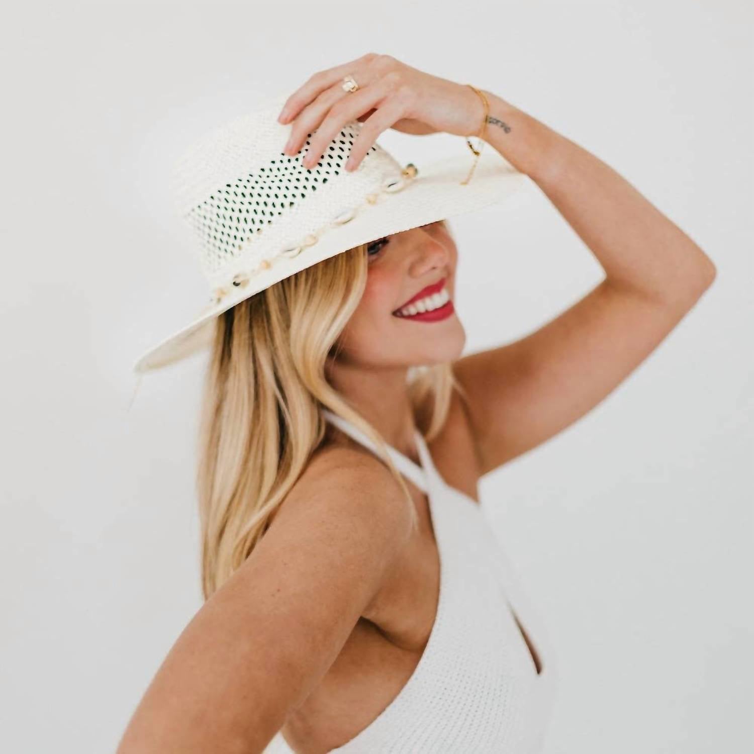 Pretty Simple - Women's Shell Beach Western Sun Hat