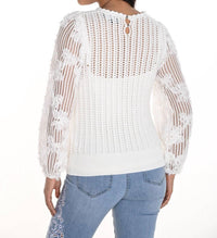Frank Lyman - Long Sleeve Knit Sweater Top