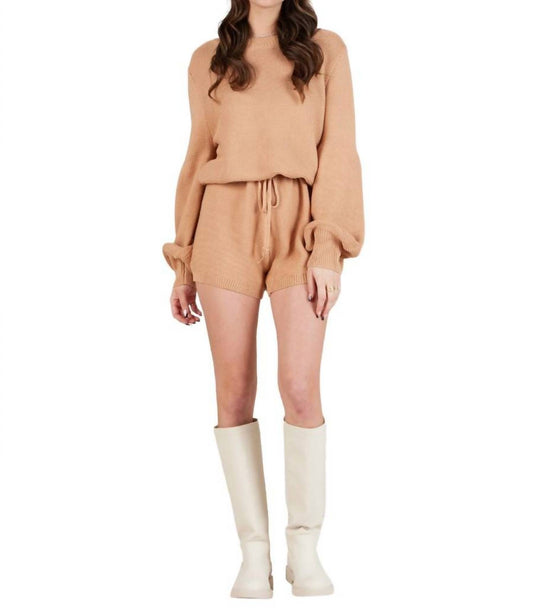 Lucca - Brinkley Long Sleeve Knit Romper