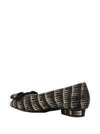 Salvatore Ferragamo - Women's Brush Stroke Effect Ballerinas Shoes