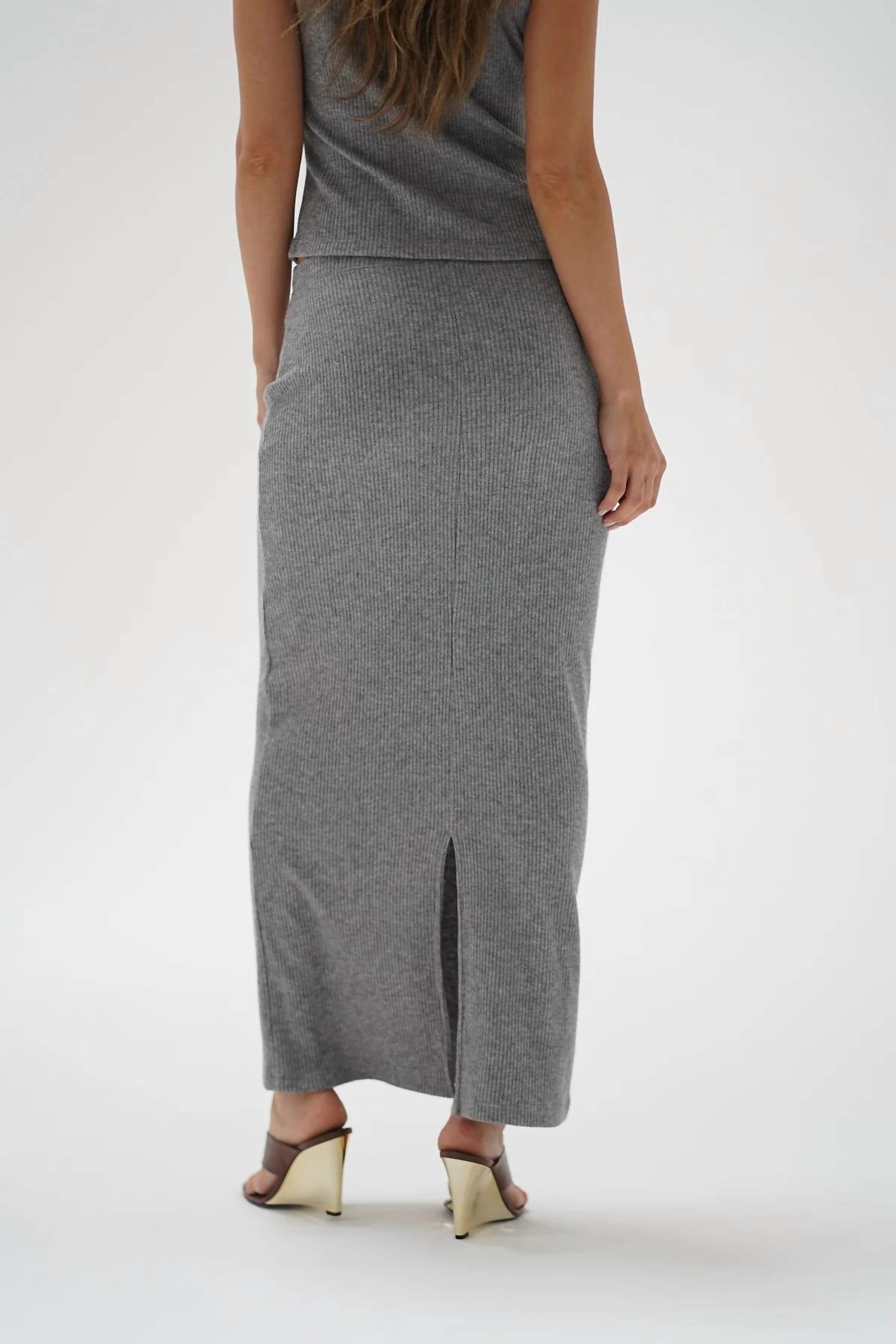 Lna - Soph Column Skirt