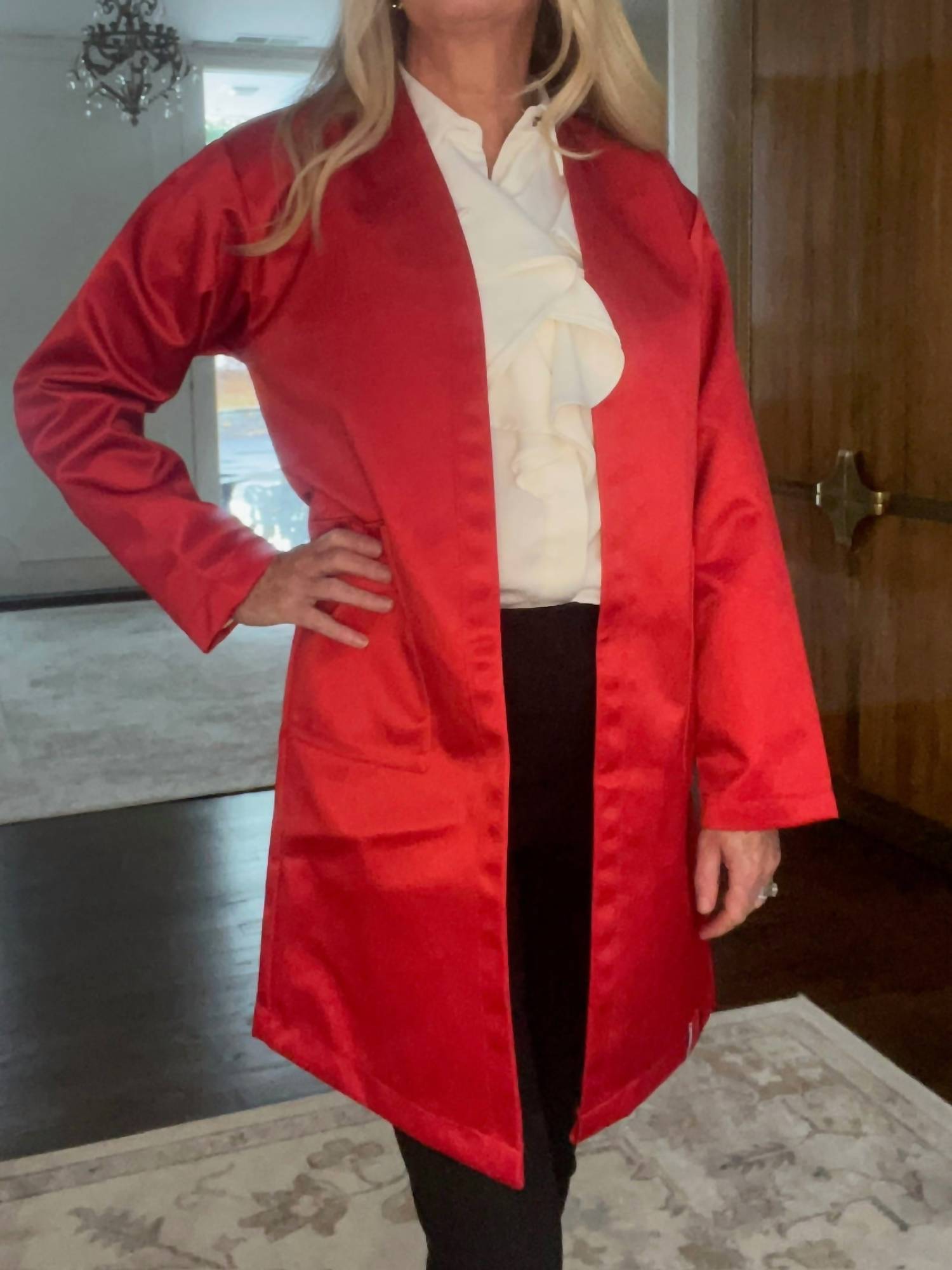 Pretty Rugged - Prada Satin Jacket