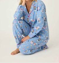 Pj Salvage - Baked Woof Love Flannel Pj Set