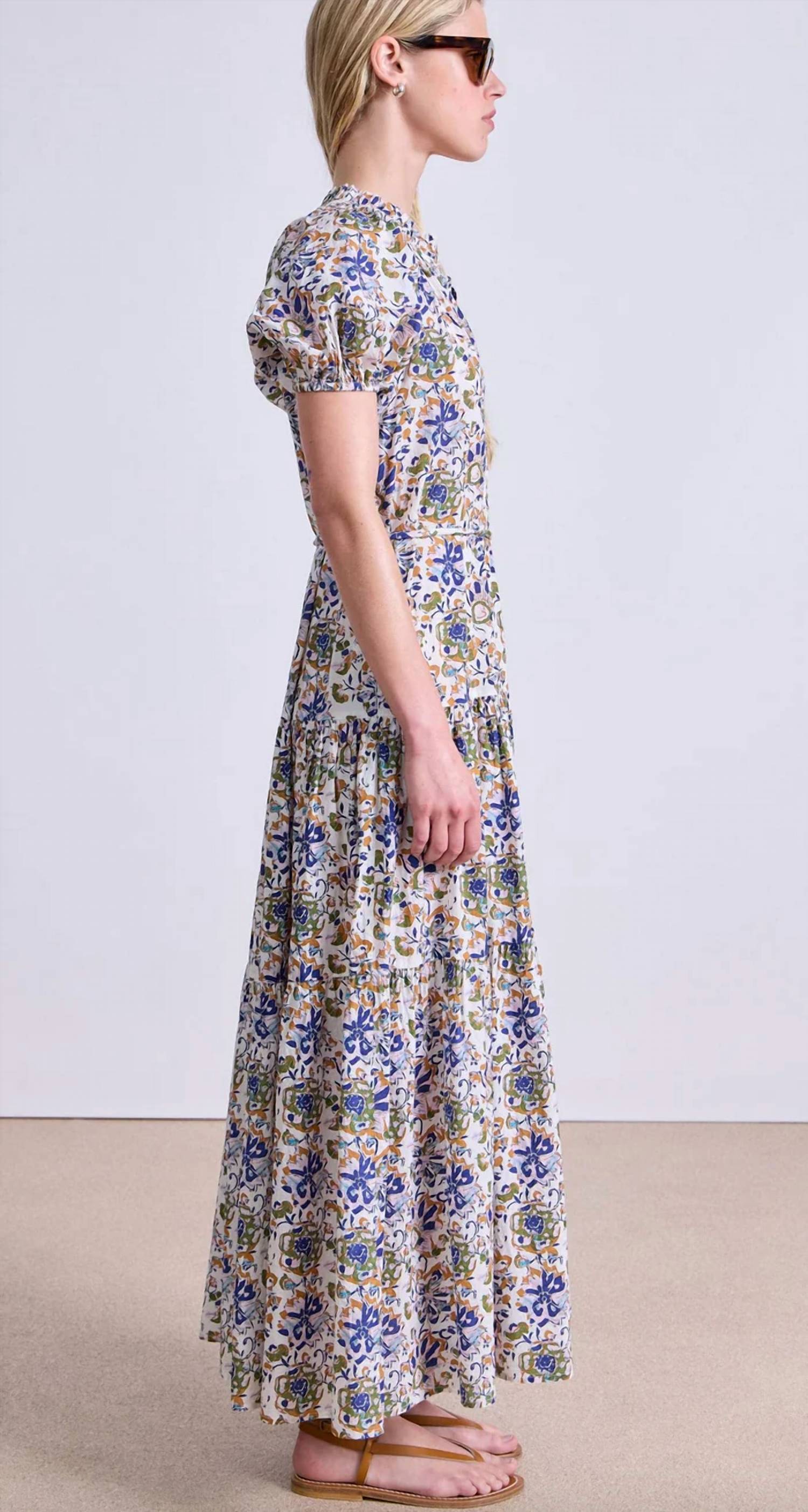 Apiece Apart - Mazza Maxi Batik Floral Dress
