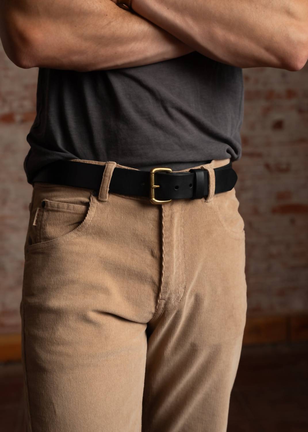 Iron & Resin Saguaro Corduroy Pant in tan - men's jeans - alternate view