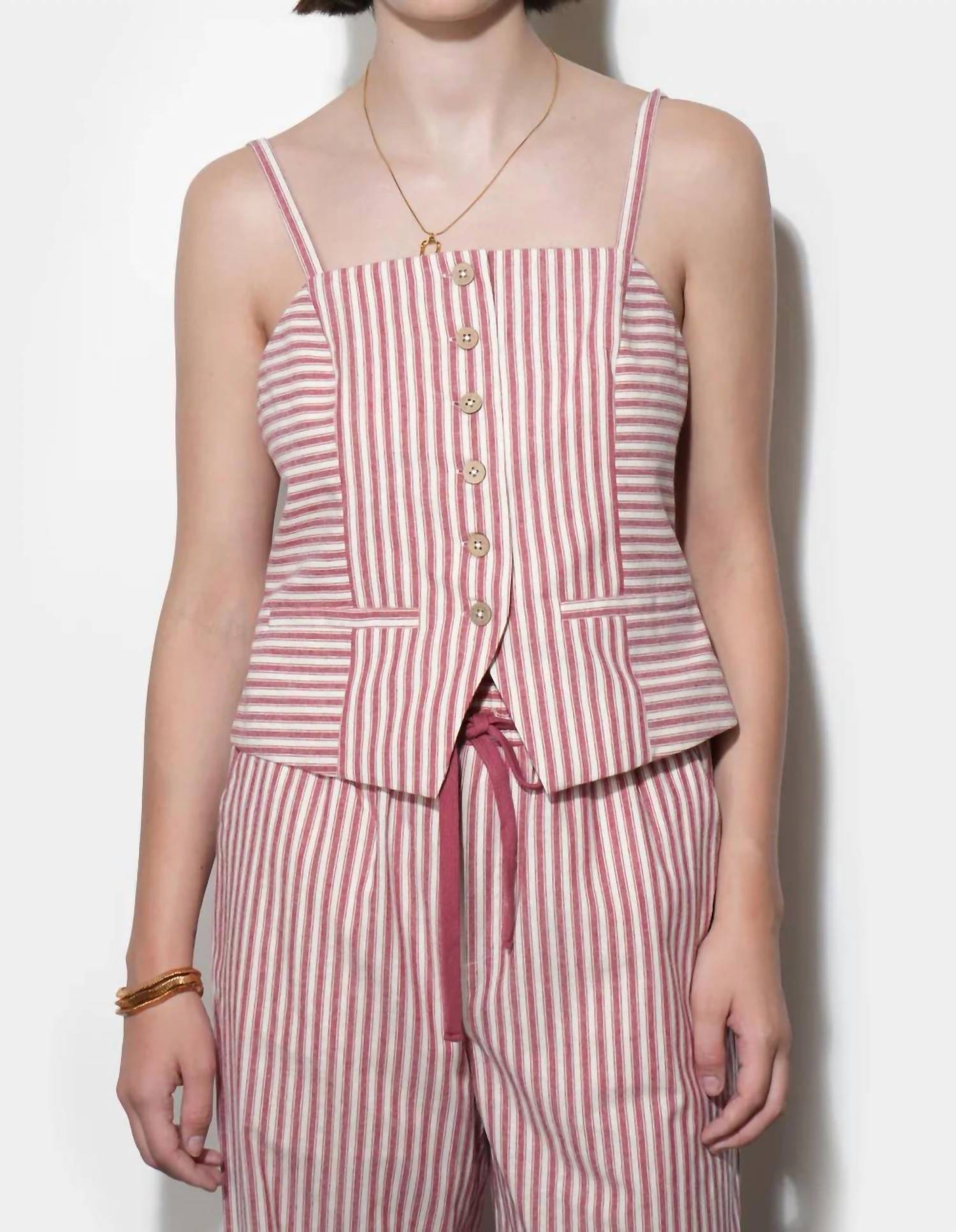 Greylin - Audrey Square Neck Vest Top