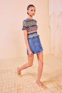 Ulla Johnson - Miya Short Sleeve Knit Top