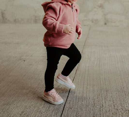 Girl's Toddler Halfzip Sweatshirt