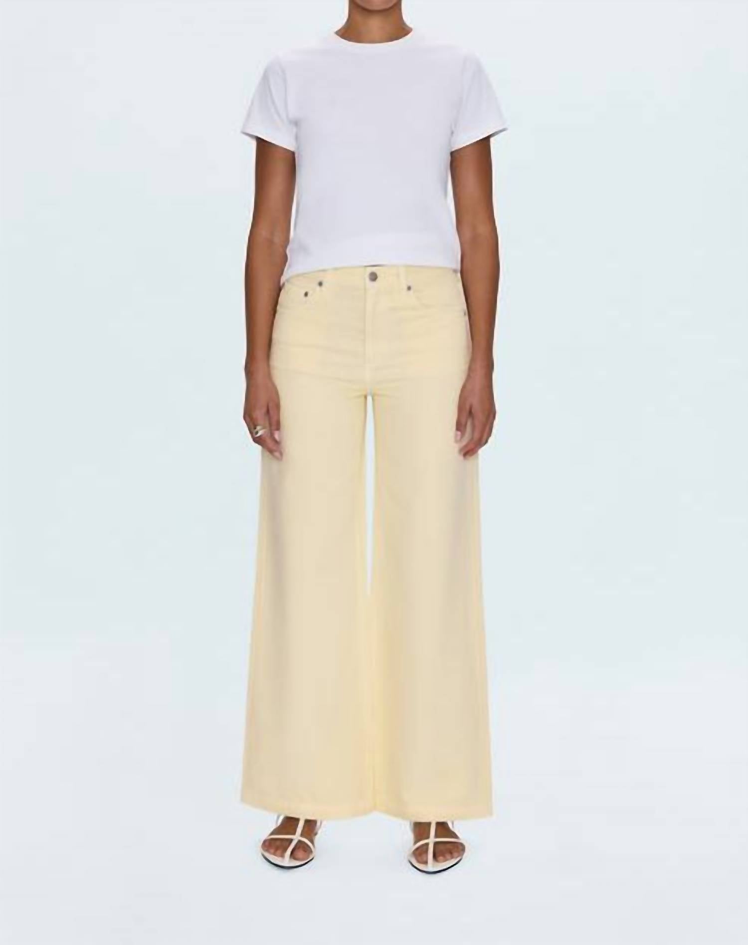 Pistola - Jadyn Low Slung Palazzo Jean