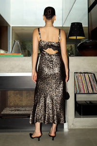 Bailey Rose - Metallic Maxi Dress