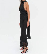 Lil Lemons By For Love And Lemons - Angela Chiffon Maxi Dress